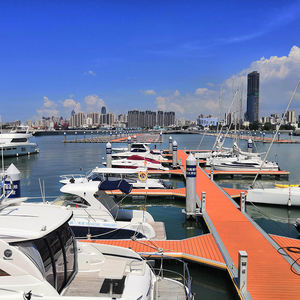 Flotador de pontón de plástico de polietileno marino Caja flotante de PE Venta directa de fábrica negra - Product Image 5