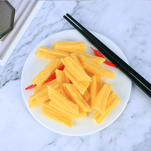 Modèles alimentaires simulés de peau de tofu et de bâtonnets de tofu, jouets alimentaires, ingrédients pour restaurant de fondue chinoise et accessoires de présentation de plats, DIY pour coiffure - Product Image 1
