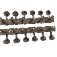 Grosir Pabrik 6-in-1 12-string Peg Tuner Logam Berlapis Nikel untuk Gitar, Aksesoris Instrumen