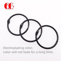 Hersteller von kunden spezifischen Gürtels chn allen Loose Leaf Binder Ring für Flash-Index karten 2-Zoll-Buchclip Karabiner-Metallringe