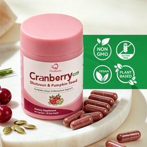 Chinaherbs Custom High Potency 36:1 Cranberry Extract Shatavari D-Mannose Complex Vegan Pills Private Label Menopause Capsules - Product Image 4