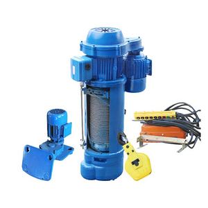 Palan de levage grue Mini Type palan électrique 250kg palan à câble électrique 1 tonne palan à câble 5ton 220v avec moteur - Product Image 4