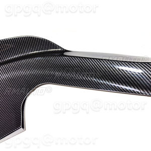 Divisor de Parachoques Delantero para Jeep Grand Cherokee SRT SRT8 2012-2016 2013 2014, Estilo Fibra de Carbono, Negro Brillante, Negro Mate - Product Image 6