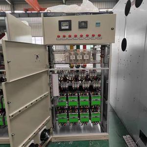 ตู้ควบคุมกำลังไฟฟ้าอัจฉริยะแรงดันต่ำ GGJ-0.4 220V 525V พร้อมระบบชดเชยกำลังไฟฟ้าแบบรีแอกทีฟ ผลิตจากเหล็กชุบสังกะสี - Product Image 1