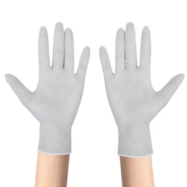 Powder Latex Free Meaning Disposable Orange Nitrile Exam Gloves For Medical Use