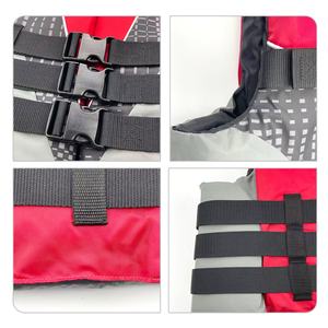 سترة نجاة معتمدة من خفر السواحل الأمريكي، سترة طفو للسلامة مع شعار مخصص للبالغين، سترات نجاة للقوارب والسباحة والرياضات المائية - Product Image 6