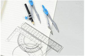 Ensemble de règles de compas pour outils de <span class=keywords><strong>dessin</strong></span> <span class=keywords><strong>Boussole</strong></span> de crayon - Product Image 2