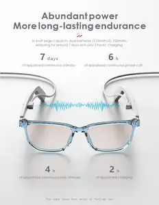 Bluetooth kính thông minh Bluetooth kính bảo vệ mắt kính với Bluetooth