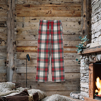 Pantalons de pyjama pour adultes et adolescents, pantalons longs de détente pour femmes avec cordon de serrage et poches pour dormir en hiver, de la marque Family-Owned