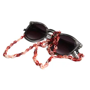 Küçük akrilik gözlük zinciri stok gözlük tutucu askısı lüks gözlük aksesuarları zinciri RTS güneş gözlüğü kolye kordon