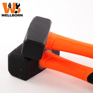 مطرقة حجرية صناعية ثقيلة الوزن بنمط ألماني مع رأس أسود للتقسيم/السحق، وزن 1075 جرام، ضمان 3 سنوات - Product Image 5