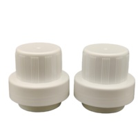 Bouchon de bouteille en plastique de haute qualité avec vis, pour mesurer le liquide, couvercle de bouteille de savon liquide, bouchons de bouteille de lessive liquide