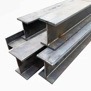 Profil en acier ASTM A572 Grade 50 à large bride ASTM poutre en H en acier au carbone pour matériaux de construction