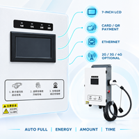 Chargeur rapide DC CCS2 40 kW commercial à double port avec partage de puissance OCPP 1.6J pour zone de service routière, hub de facturation d'énergie ISO 15118