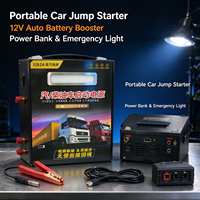 Démarreur de Voiture Robuste 12V 24V, Booster de Batterie Portable pour Camion et Véhicule Diesel, Batterie Externe de Démarrage d'Urgence pour Camion