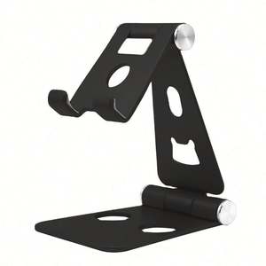 Wholesale Cheap Aluminum Phone Mount Desk Phone Mount Holder Hinge Adjustable Metal <b>Tablet</b> Holder <b>Stand</b> - Product Image 4