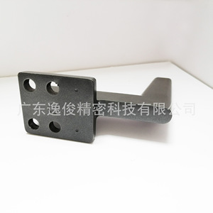 Yijun Right Angle L Shape Aluminum Alloy Furniture <b>Legs</b> Graphite Black Heavy Duty Modern Minimalist Cabinet <b>Sofa</b> Support - Product Image 1
