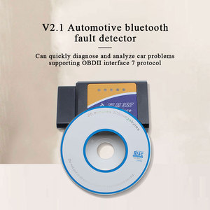 ELM327 V2.1 <span class=keywords><strong>OBD2</strong></span> Scanner Bluetooth Car Diagnostic Tool para Android /IOS Code Reader