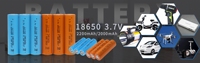 Lifepo4 2200mah 2000mah 18650 ليثيوم أيون قابلة للشحن Bateria الخليوي 18650 بطاريات ليثيوم أيون