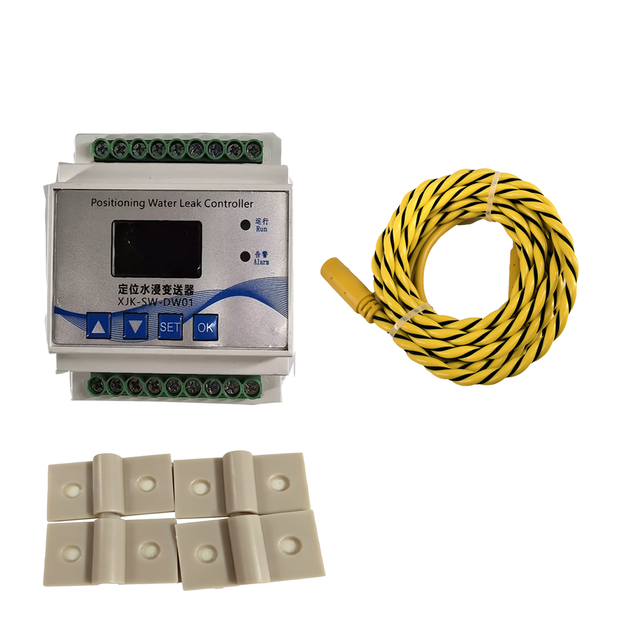 Power Room Water Leak Monitor Floor Mounted 10-30V Highly Sensitive for Electrical Equipment Protection