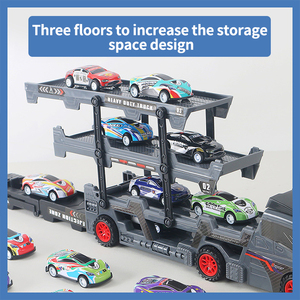 Giocattoli per bambini in lega Extra Large Mini contenitore di ingegneria per auto pieghevole per <span class=keywords><strong>camion</strong></span> regalo di compleanno del ragazzo - Product Image 5