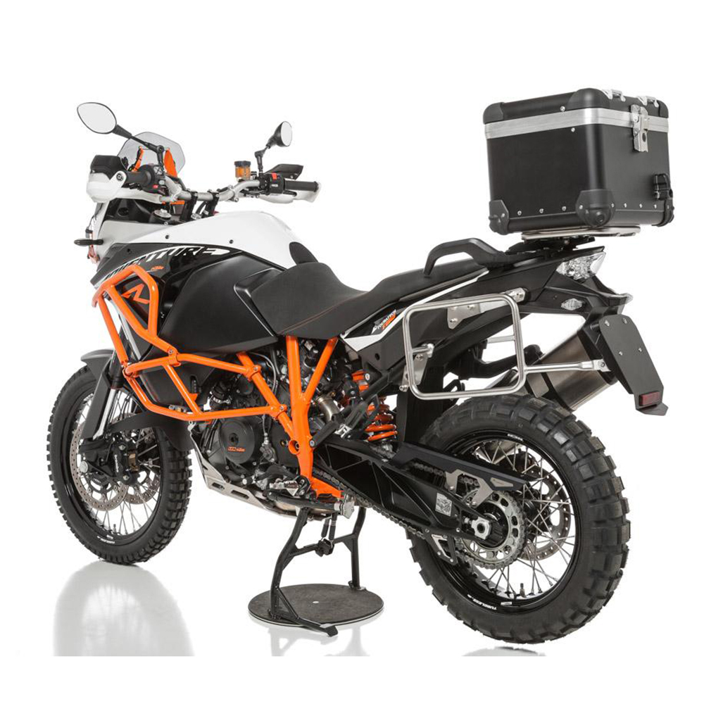 JFG 65L Motorcycle Side Tool Box - Durable Aluminum Luggage Case