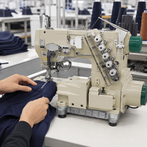 Máquina de Coser de Cilindro VMA a Precio Mayorista, Diseño Taiwán XingRui, Máquina Interlock para Fabricación de Prendas - Product Image 2
