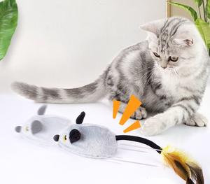 Giocattolo Elettrico Intelligente per Gatti - Topo Realistico con Sensore Automatico per Divertimento degli Animali Domestici - Product Image 2