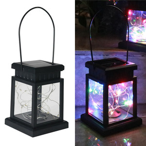 Farol Solar de estilo europeo para decoración de acampada, luz LED para paisaje, jardín, atmósfera, vela, corte - Product Image 1