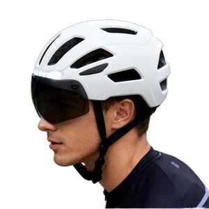 Cascos de Ciclismo Deportivos Dobles para Adultos al por Mayor, Estilo <span class=keywords><strong>MTB</strong></span>, Lente Magnética, Seguridad, LED Recargable, Transpirables - Product Image 2