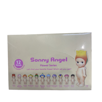 Figuras Miniatura de la Serie de Flores Sonny Angels, Muñecos de Juguete, Decoración para Teléfono y Computadora, Caja Misteriosa, Modelo Kawaii, Regalo