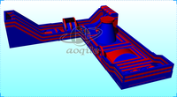 Nouveau design gonflable videur maison château ville enfants toboggan aire de jeux gonflable parc à thème