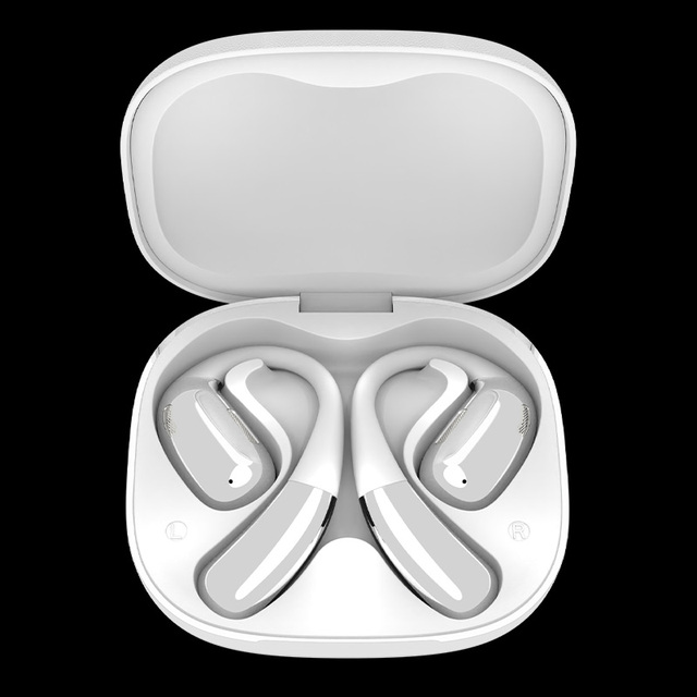 2025 New AI Open Ear OWS TWS Earbuds Hook Wearable Stereo Earphones Wireless Earphones