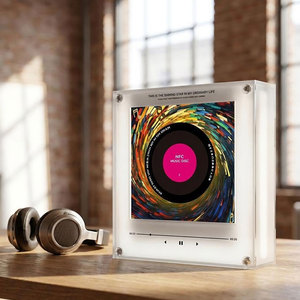 Reproductor de Música NFC Personalizado con Imán para Refrigerador, Discos Reemplazables, Caja de Música NFC con <span class=keywords><strong>Foto</strong></span> Personalizada - Product Image 6
