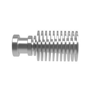 ตัวเชื่อมต่อฮีทไปป์ KINGROON Metal J-Head E3D V6 สำหรับท่อขนาด 1.75 มม. และ 3 มม. แบบรีโมท สีเงิน เกลียว M10 - Product Image 5