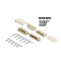 Conector de Placa de Circuito Personalizado Compatible con JST PH XH GH ZH, Conector de Alimentación de 2P-10P, Cobre Estañado, 1.25mm 1.5mm 2.0mm 2.54mm