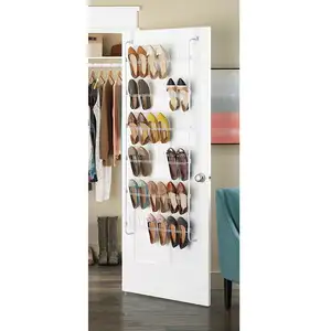 Wholesale White Metal Shoe Rack Over The Door