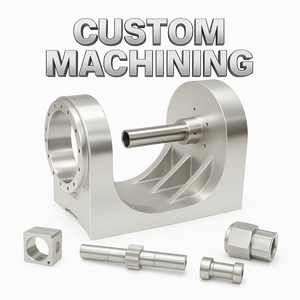 Высокоточные 5-осевые детали для корпусов двигателей и кронштейнов из алюминия и нержавеющей стали, изготовленные на станках с ЧПУ (OEM) - Product Image 2