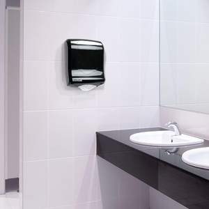 Boardwalk 1-Ply Disposable Bathroom Hand <b>Towels</b> 9 X 9.45 Inches 250 <b>Towels</b>/Pack 16 Packs/Carton White" - Product Image 4