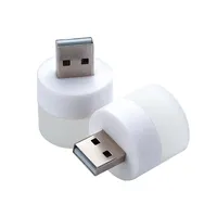 Mini Veilleuse USB, Lampe LED USB Portable de Protection des Yeux pour Ordinateurs Portables, Lecture de Livres, Ordinateur et Recharge d'Alimentation Mobile