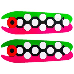 Pegatinas invisibles UV para cebo de pesca DIY, papel láser con escamas de calamar, PVC PET PE de alta transparencia, accesorios de pesca - Product Image 1