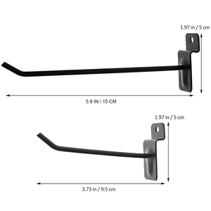 Échantillons Gratuits en Gros : Crochets de Présentation Métalliques pour Panneaux Perforés de Supermarché - Product Image 5