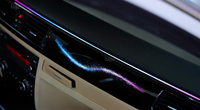 Lumière ambiante automatique pour l'intérieur de la voiture, symphonie LED 64 couleurs, design de panneau style galaxie, adapté à la BMW Série 3 E90 2005-2012