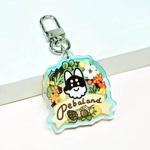 Portachiavi in Acrilico Personalizzato Anime, Doppia Personalizzazione Laterale, Charm Creativo Juno, Accessori Personalizzati - Product Image 2