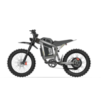 Nouvelle moto électrique tout-terrain haute vitesse R19, 9000W de puissance maximale, 3000W de puissance nominale, moteur sans balais 72V 40Ah, vitesse maximale de 96 km/h