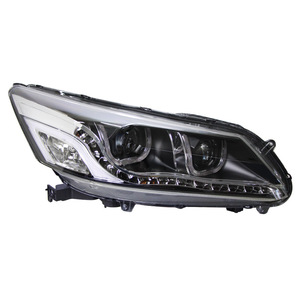 Vente flash : Ensemble de phares pour <span class=keywords><strong>Honda</strong></span> Accord 9e génération 2013-2015, LED DRL, double faisceau, lentille 6000K, <span class=keywords><strong>4000</strong></span> lumens, 24V - Product Image 1
