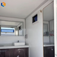 Livraison directe d'usine de toilettes mobiles, toilettes écologiques, toilettes temporaires démontables sur les chantiers