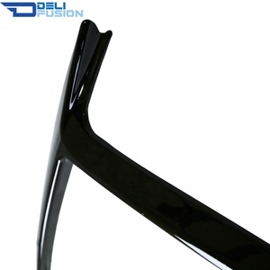 กระจังหน้า Q60 สำหรับ Infiniti Q60 Cv37 ปี 2016-2022 ขึ้นไป แบบ OEM สีดำเงา ABS (แบบติดตั้ง) - Product Image 3