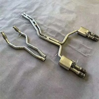Système d'échappement électronique DZ de haute qualité en acier inoxydable 304 poli miroir 1,5 mm pour Audi A5 A4 2.0T B8, garantie 3 ans, 2 entrées