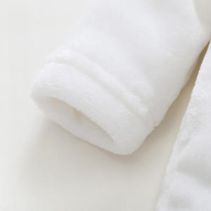 Vêtements de boutique pour enfants en gros en ligne, ensembles de pyjamas en flanelle à franges mignons pour l'hiver, 3 pièces pour bébé - Product Image 3